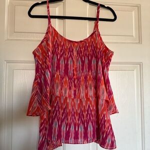 Calvin Klein Pink and Orange Camisole